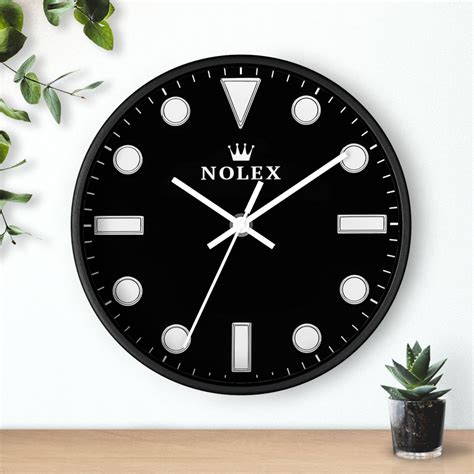 rolex wall clocks for sale|rolex outdoor clocks for sale.